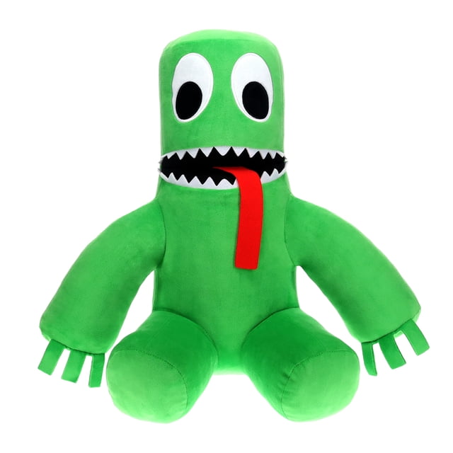 Peluche gigante verde Rainbow Friends de 40 cm