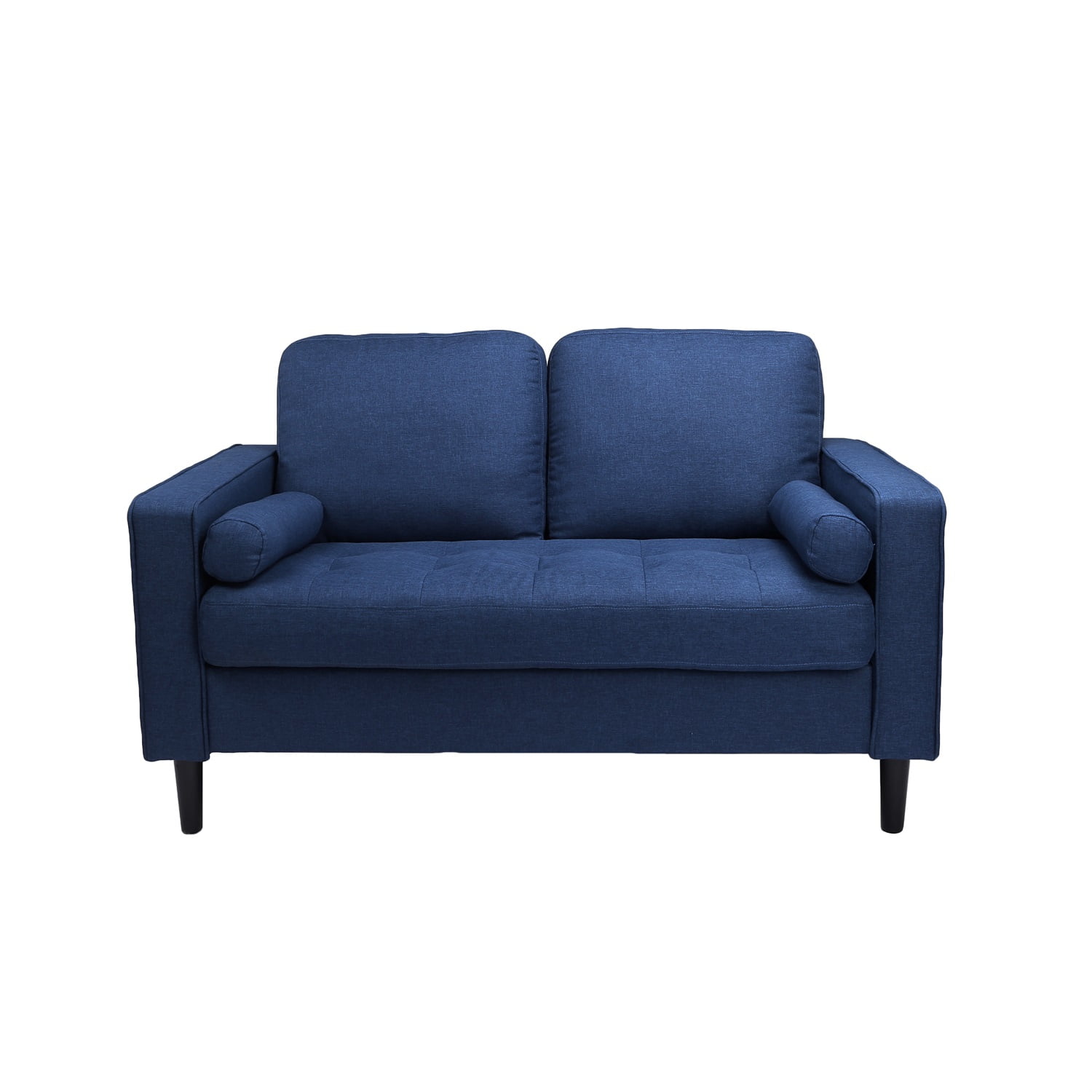 Kadyn 2pcs fabric Sofa Set, Modern fabric Sofa Bed, Upholstered Sofa Bed Couch for Bedroom, Navy Blue Kadyn 2pcs fabric Sofa Set, Modern fabric Sofa Bed, Upholstered Sofa Bed Couch for Bedroom, Navy Blue