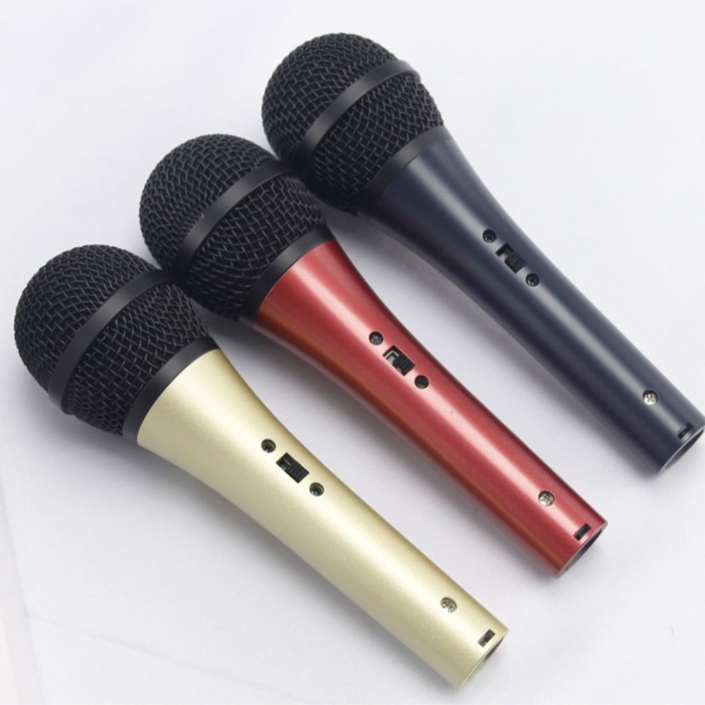 XLR Corded Vocal Microphone Dynamic Supercardioid Mic for Singing Karaoke Public Speaking Includes 300cm Long Cable