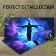 thumbnail image 4 of Jesus Silhouette against Nebula Funny Personalized License Plate Rust-proof Stainless Steel Metal License Plate Suitable For Men And Women 12.2" x 6.2", 4 of 7