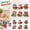 C Black, variant on Diamond Painting Magnets 6 Piece Diy Paw Print Refrigerator Set 4.7 X 3.5 X 0.8 Inch Cat Lover Kitchen Decor Craft Kit