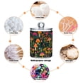 thumbnail image 6 of Yayeee 2 Pack Qtip Holder Bathroom Cotton Swab Canister with Lid Clear Dispenser Set, Orange Mushroom, 6 of 6
