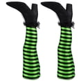 thumbnail image 1 of Decoraciones para Piernas Bsvklp Bruja Malvada Halloween Suministros para Fiestas Al Revés 2 Piezas Verdes, 1 of 9