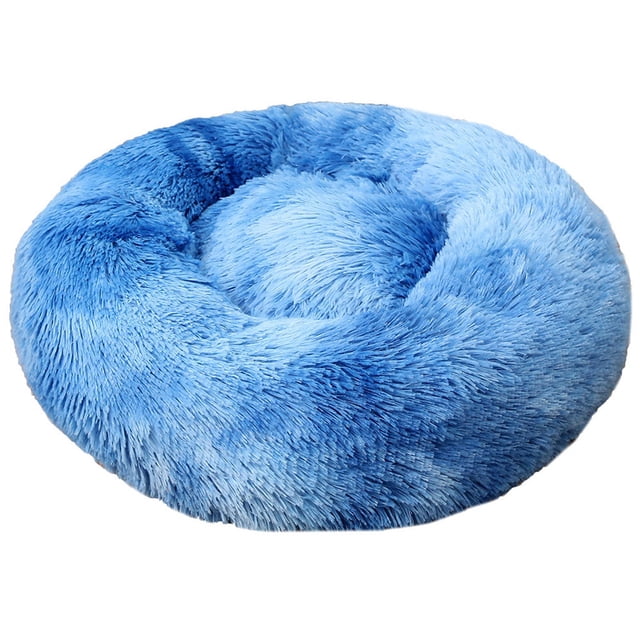 Agiferg Coussin de Couchage d'Hiver Rond Épaissi et Chaud pour Petits Animaux