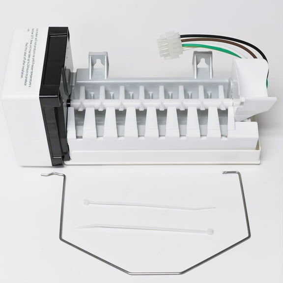 Refrigerator Ice Maker Assembly for Whirlpool, W10884390, RIM4390