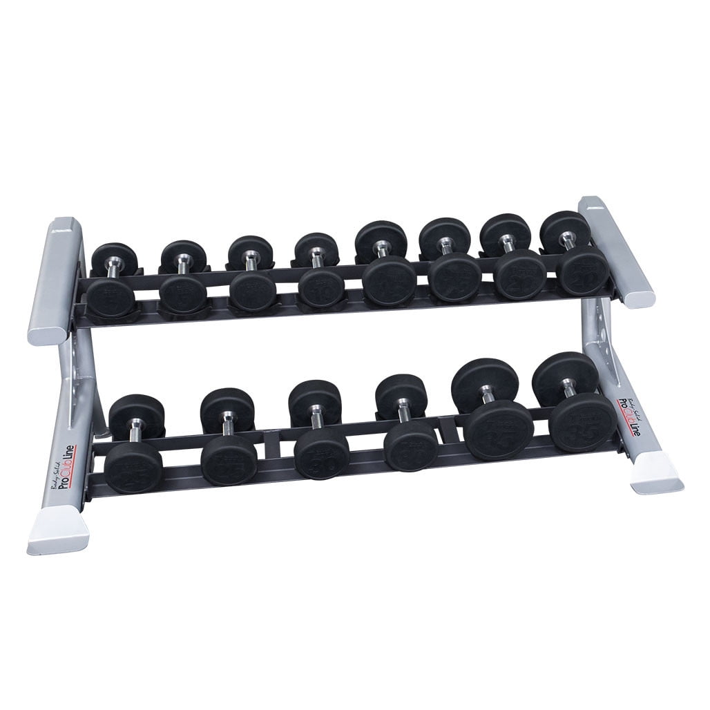 Body Solid SDKR1000SD 3 Tier Saddle Dumbbell Rack (New)