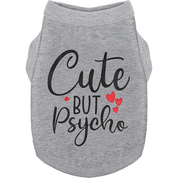 Ropa para Mascotas Chalecos para Perros con Estampados Camisetas para Perros con Letras en Inglés