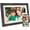Black and white, variant on Frameo 10.1 Inch WiFi Digital Picture Frame,1280 * 800IPS  Cloud  Digital Photo Frame,32GB Storage, Wall Mountable, -Rotate,Easy to Share Photos or Videos via FRAMEO APP ( Frame)