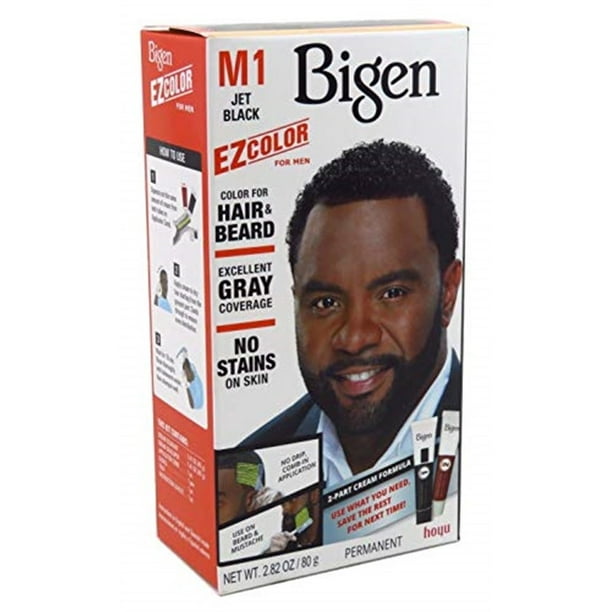 Bigen EZ Hair Color for Men Jet Black Kit