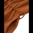 thumbnail image 5 of Summer Sleeveless V Neck Jumpsuit Caramel XL, 5 of 10