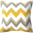 thumbnail image 5 of Yellow Pillow Covers 18x18 Set of 4 Modern Decorative Geometric Outdoor Sofa Throw Pillow Cushion Covers Case for Couch Living Room Bedroom Patio Furniture Indoors Home Decor, 5 of 5