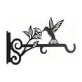 thumbnail image 2 of MTBLYS Gancho de pared de hierro para colgar cestas|comederos y campanillas de viento|Gancho decorativo con diseño ornamental para jardín|balcón|patio|terraza|uso interior y exterior, 2 of 8
