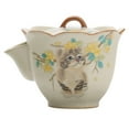 thumbnail image 1 of 70ml Adorable Yellow Ceramic Cat Teapot Gift for Women Handmade Porcelain Tea Pot, 1 of 8