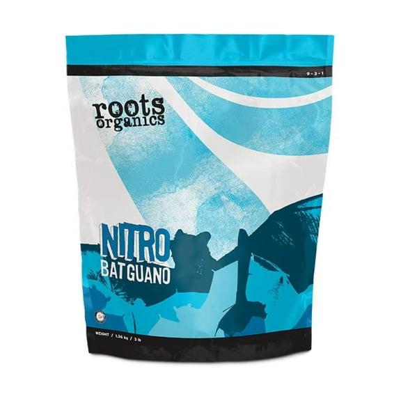 Roots Organics Nitro Bat Guano, 3 lbs