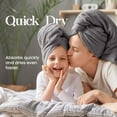 thumbnail image 5 of Utica 6-Piece Towel Set | 100% Cotton Soft & Absorbent Everyday Towels | Grey, 5 of 8
