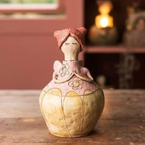 Handmade Fairy,Fairies for Fairy Garden Figurine Decor,Art Nouveau Removable Storage Ornament with Heart Accents, Whimsical Containe,Jewelry Box for Women,Tabletop for Home & Small Item Organizer