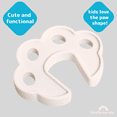 thumbnail image 3 of KinderSense Door Stopper - Paw-Shaped Child Safety Guard | Durable & Soft Door Protection | Lightweight, Portable, and Kid-Friendly Design, 3 of 8