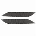 thumbnail image 1 of Black Carbon Fiber Headlight Eyelids Covers For 2003-2008 350z Fairlady Z Z33 (pack Of 2), 1 of 5