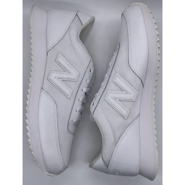 New Balance Mens 501 White Leather MZ501CKD Size 9 D NWOB Ripple Sole Classic