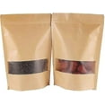 thumbnail image 4 of Pack Assortiment de 20 Sacs en Papier Kraft Réutilisables avec Fermeture Éclair, Cadeau Alimentaire, 4 of 5