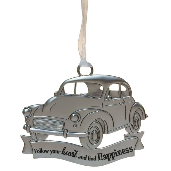 Life ie Beautiful Inspirational Zinc Ornament by Ganz- Follow Your Heart