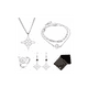 thumbnail image 1 of Set Dije Cadena Anillo Aretes Pulsera Nudo De Bruja Celta, 1 of 3