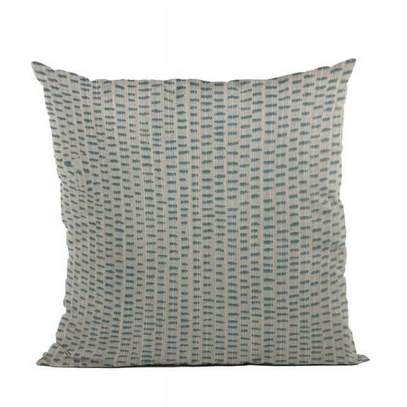 Blue Punctuation Dot Luxury Throw Pillow - 26 x 26 in.