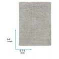 thumbnail image 2 of Livabliss Area Rugs for Living Room, 7x9 Angora Modern Medium Gray Rug, Bedroom Dining Room Home Decor Stain Resistant Carpet (6'7" x 9'), 2 of 7