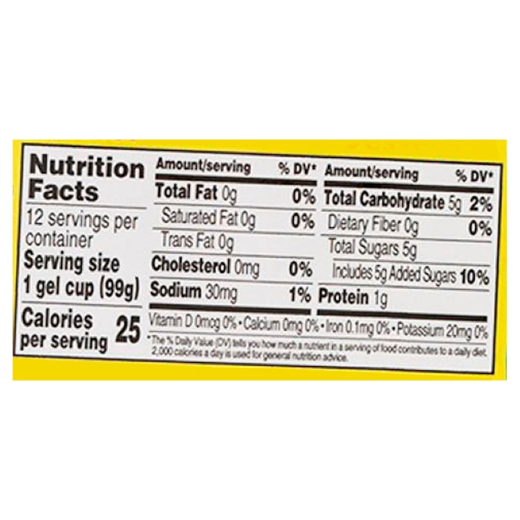 Lakeview Farms, Gelatoons Gelatin, Assorted Gelatin Desserts, 42, oz
