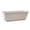 Gray, variant on Hevirgo Window Box Planter, Plastic Vegetable Flower Planters Boxes 17/19 Inches Rectangular Flower Pots with Saucers for Indoor Outdoor Garden, Patio, Home Decor