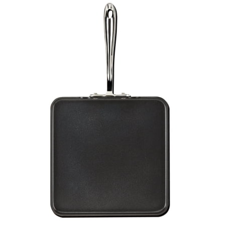 All-Clad E7951364 HA1 Hard Anodized Nonstick Square Griddle Cookware Black