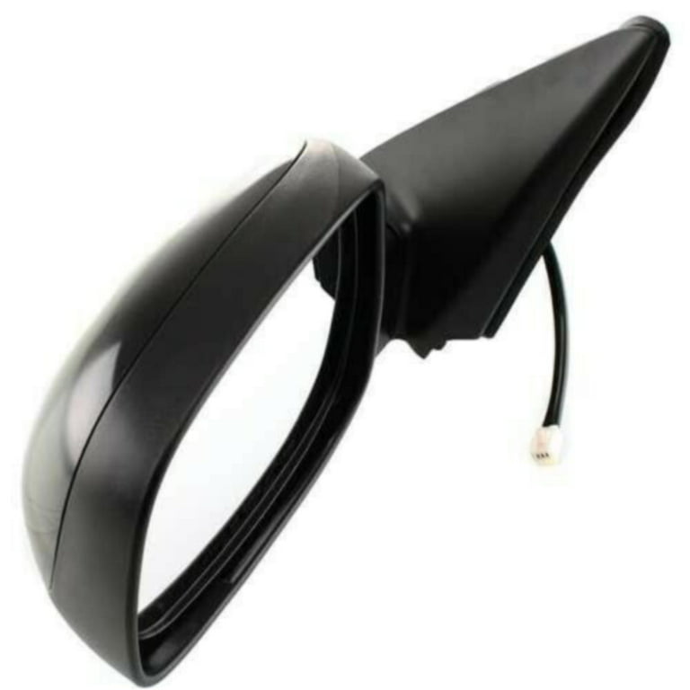 Folding Power Mirror - Black Driver Side Left For Toyota Tundra & Sequoia, Direct Replacement