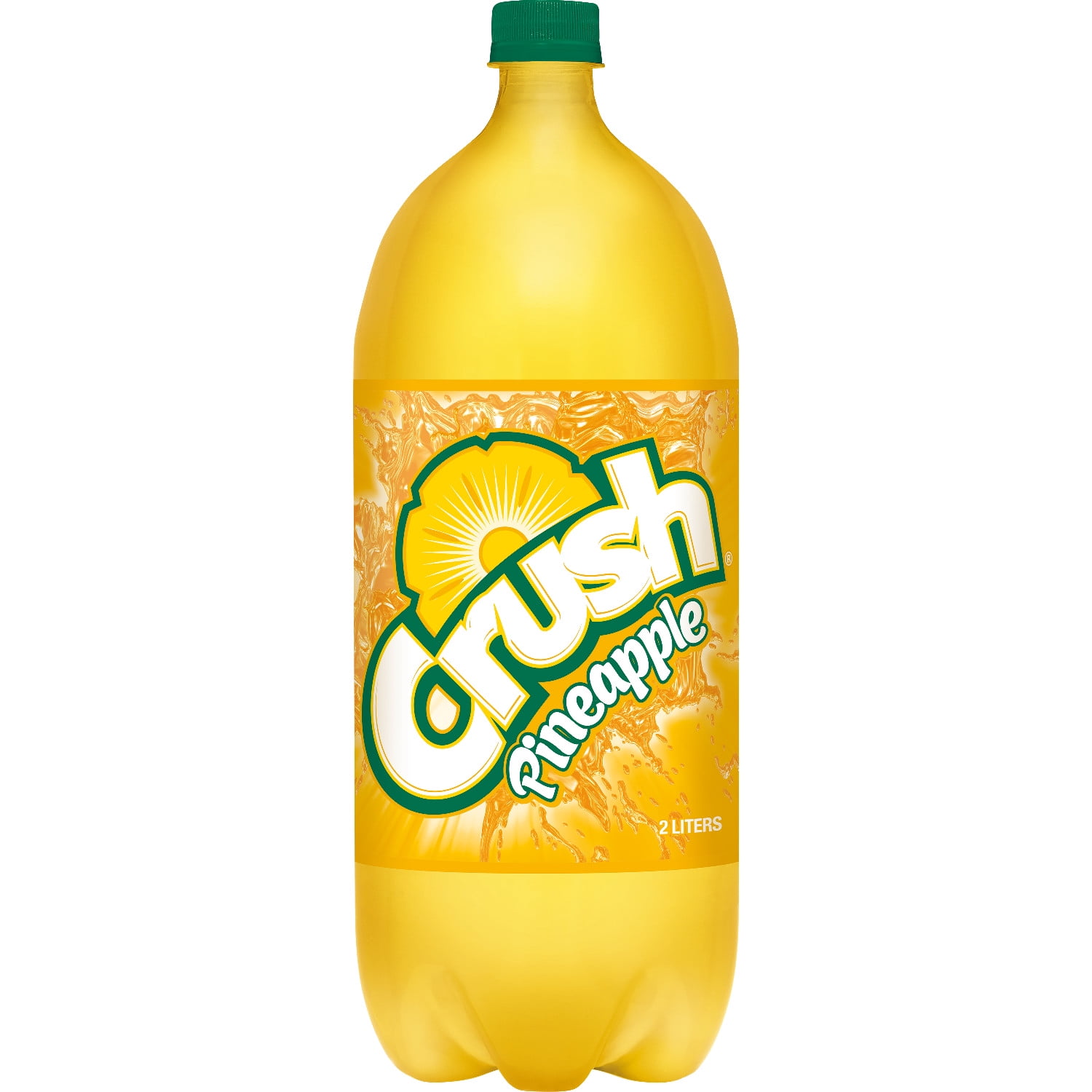 Crush CaffeineFree Pineapple Soda, 2 L
