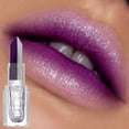 thumbnail image 2 of Purple Lipstick Lip Glaze Silky Smooth Matte Lip Gloss Carrot Bright Color Lasting Lip Stick Sexy Women Cosmetics Makeup Product, 2 of 5