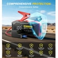 thumbnail image 6 of Jump Starter with Air Compressor 4000A 10000mAh 150PSI Portable Car Battery Jump Starter (All Gas/10L Diesel), 6 of 8