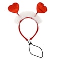 thumbnail image 1 of TIELUTT Collier Rouge et Chat pour la Saint-Valentin, Serre-Tête de Fête, Jeu de Rôle, Anniversaire Chat, 1 of 7