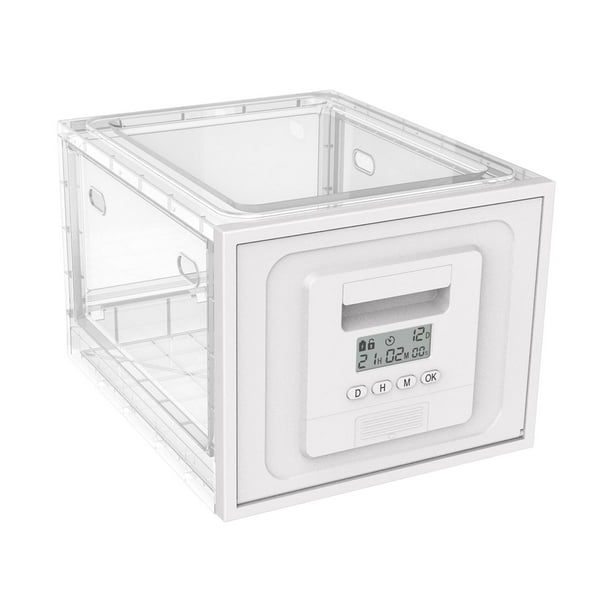 AMLESO Lockable Storage Container, Household Organization Boxes