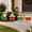 Train, variant on Nutcracker Metal Lighted Yard Stake 16.81in x 10.08in Outdoor Christmas Lawn Decoration