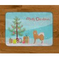 thumbnail image 4 of Carolines Treasures CK3451RUG Brown & White Elo Dog Christmas Tree Machine Washable Memory Foam Mat, 4 of 4