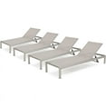 thumbnail image 1 of Noble House Cape Chaise Longue Extérieure en Maille Corail (Ensemble de 4), 1 of 25