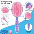 thumbnail image 3 of Hair Brush with Magical Sparkling Stars Confetti Hair Brush - Kids Hair Brush Ages 3+, 3 of 6