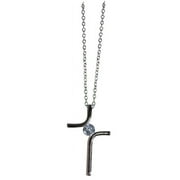 Eden Merry by James Lawrence 221937 Cross Cubic Zirconia Necklace