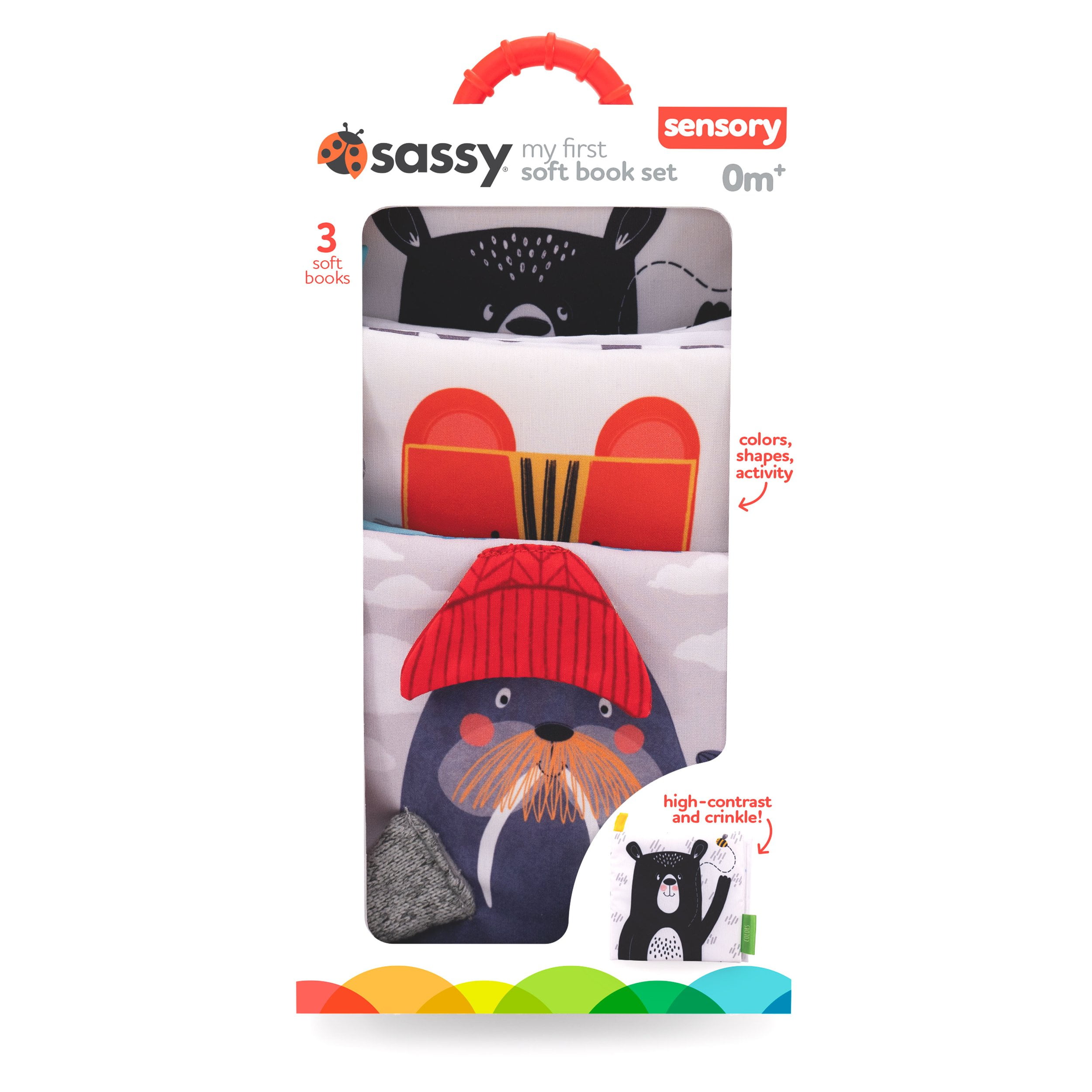 Sassy My First Infant Soft Book Set | Condition: New