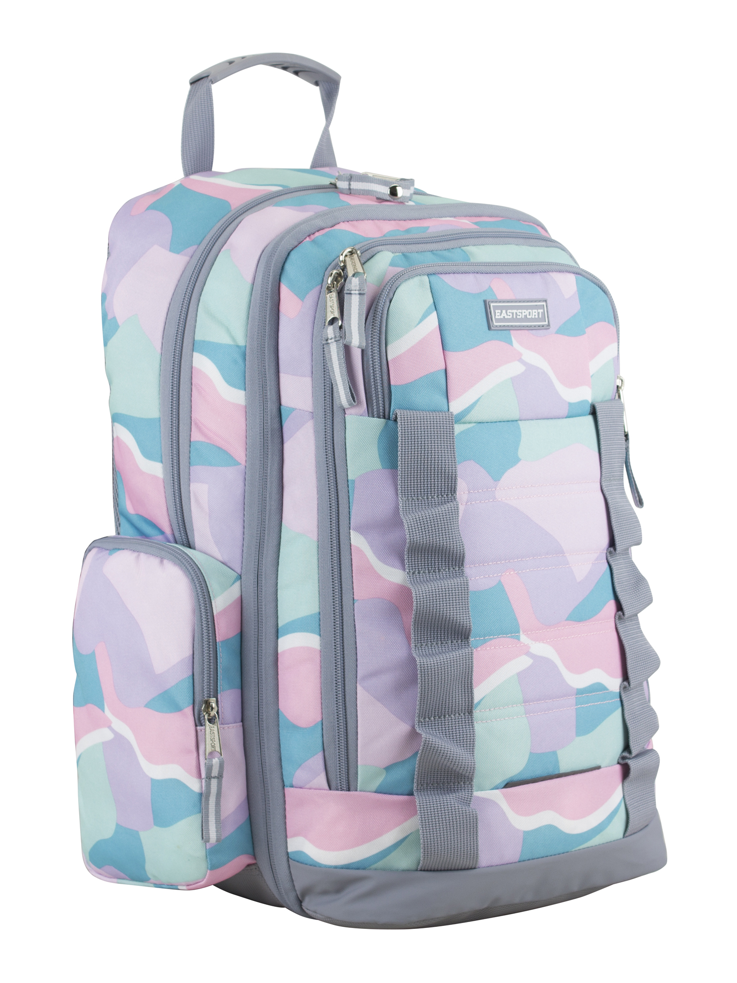 Eastsport Unisex Expandable Team Recycled Backpack, Abstract Joy