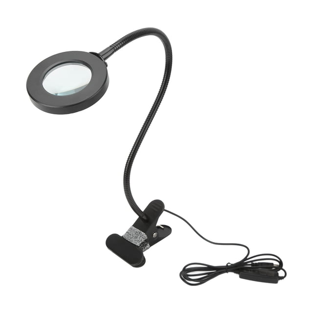 Luz de Aumento, Lámpara de Aumento de Lámpara de Cabeceo 11 Ajuste de Brillo de Nivel Base de Aleació de aluminio para Trabajar