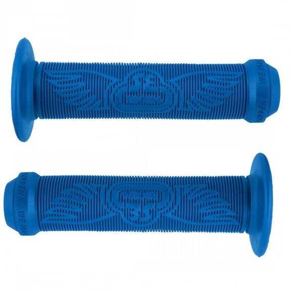 SE Bikes Classically Styled Bmx Wing Grips, Blue