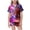 style-01 Hot Pink, variant on Gubotare Toddler Pajamas for Girls Summer Girls' Pajama Set - 2 Piece Silky Soft Satin Button Down Sleep Shirt and Pajama Shorts Size 6-7 (Mint Green,6-7 Years)