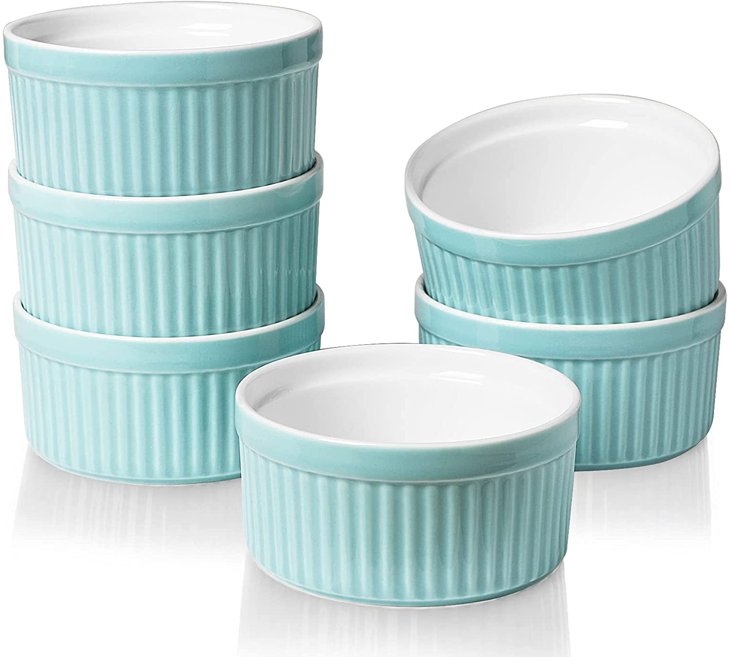 Ramekins Ceramics Ramekins for Creme Brulee Dishes,Dipping Sauces