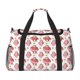 thumbnail image 1 of Disketp Sloth with Donuts1 Bolsa de Viaje Tipo Duffle, Bolso de Mano para Fin de Semana para Mujer, Bolsa de Gimnasio Ligera para Hombre, Esencial para Viajes, 1 of 7