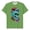 Green, variant on Mens Short Sleeve Graphic Tee Shirt Retro Skull Print Breathable Casual Rock Style Crew Neck T-Shirts